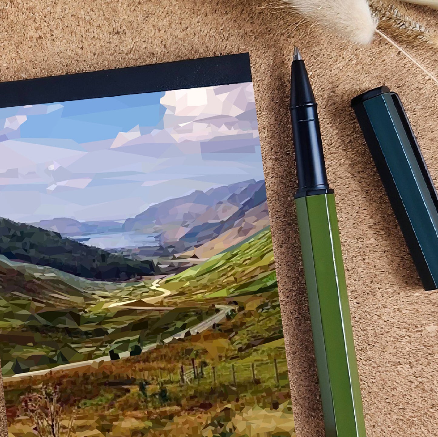 Glen Docherty viewpoint illustration | A7 mini notebook | Scottish *NEW