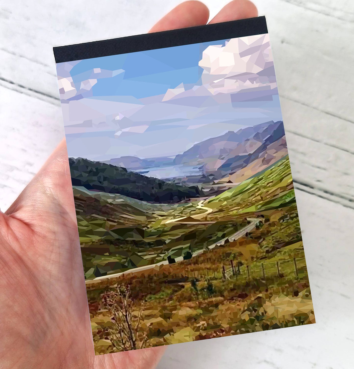 Glen Docherty viewpoint illustration | A7 mini notebook | Scottish *NEW