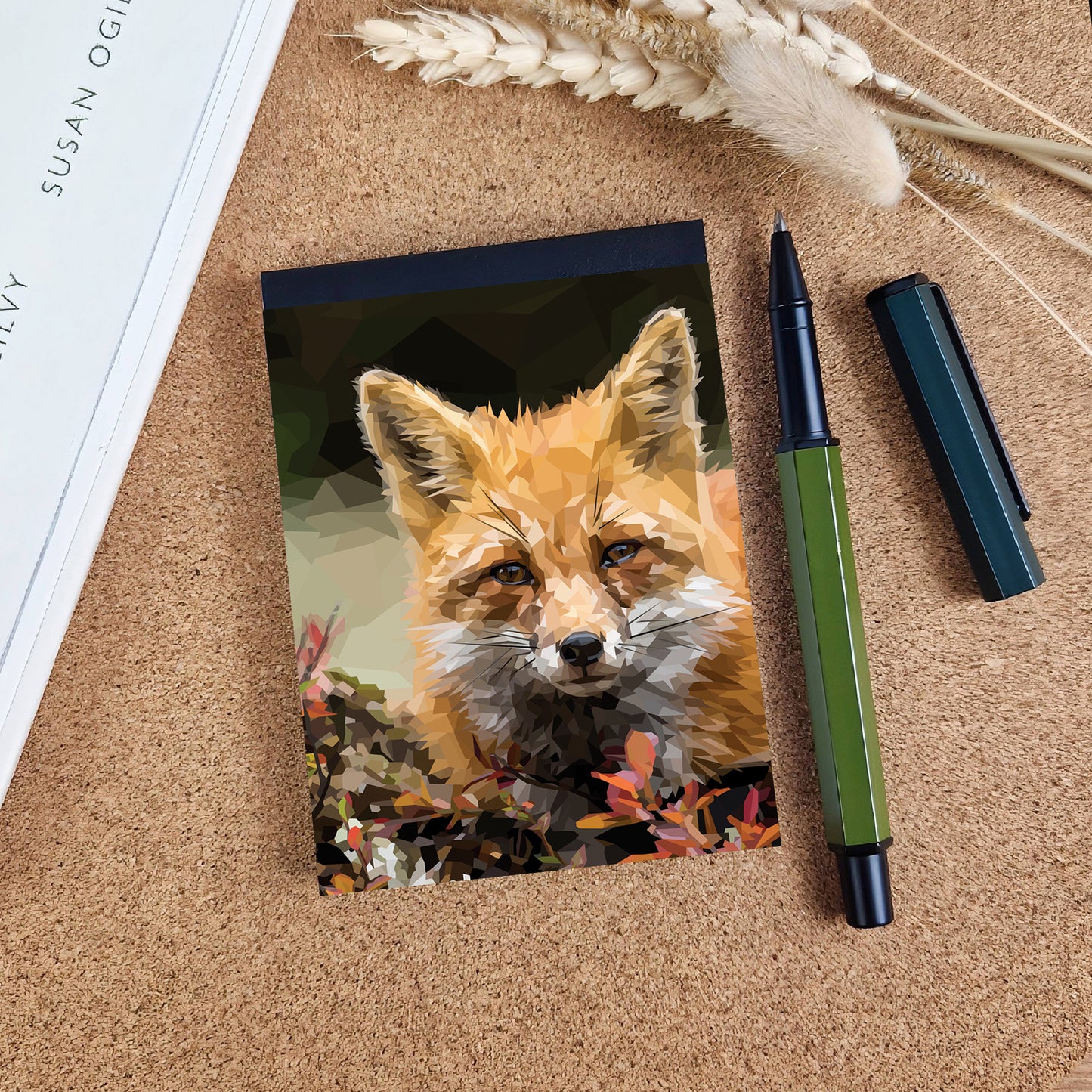 Red fox illustration | A7 mini notebook