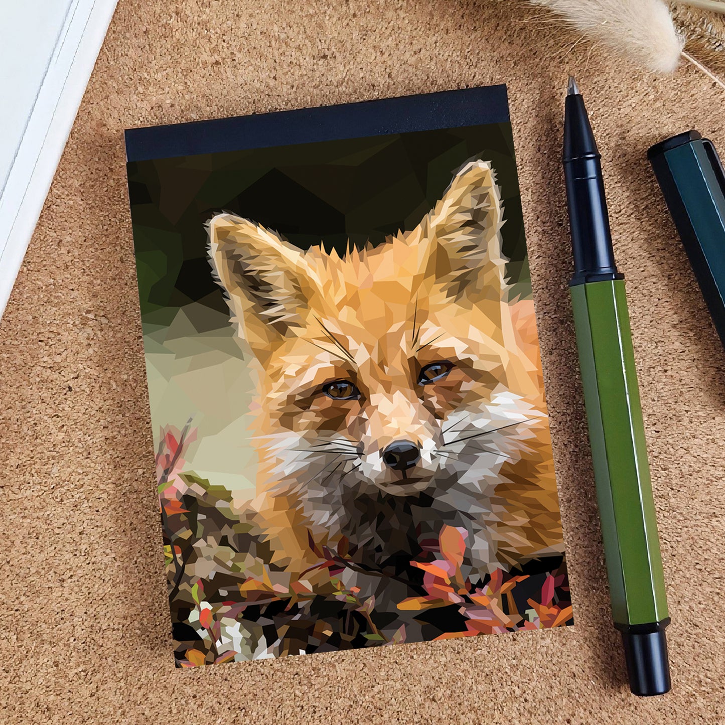 Red fox illustration | A7 mini notebook