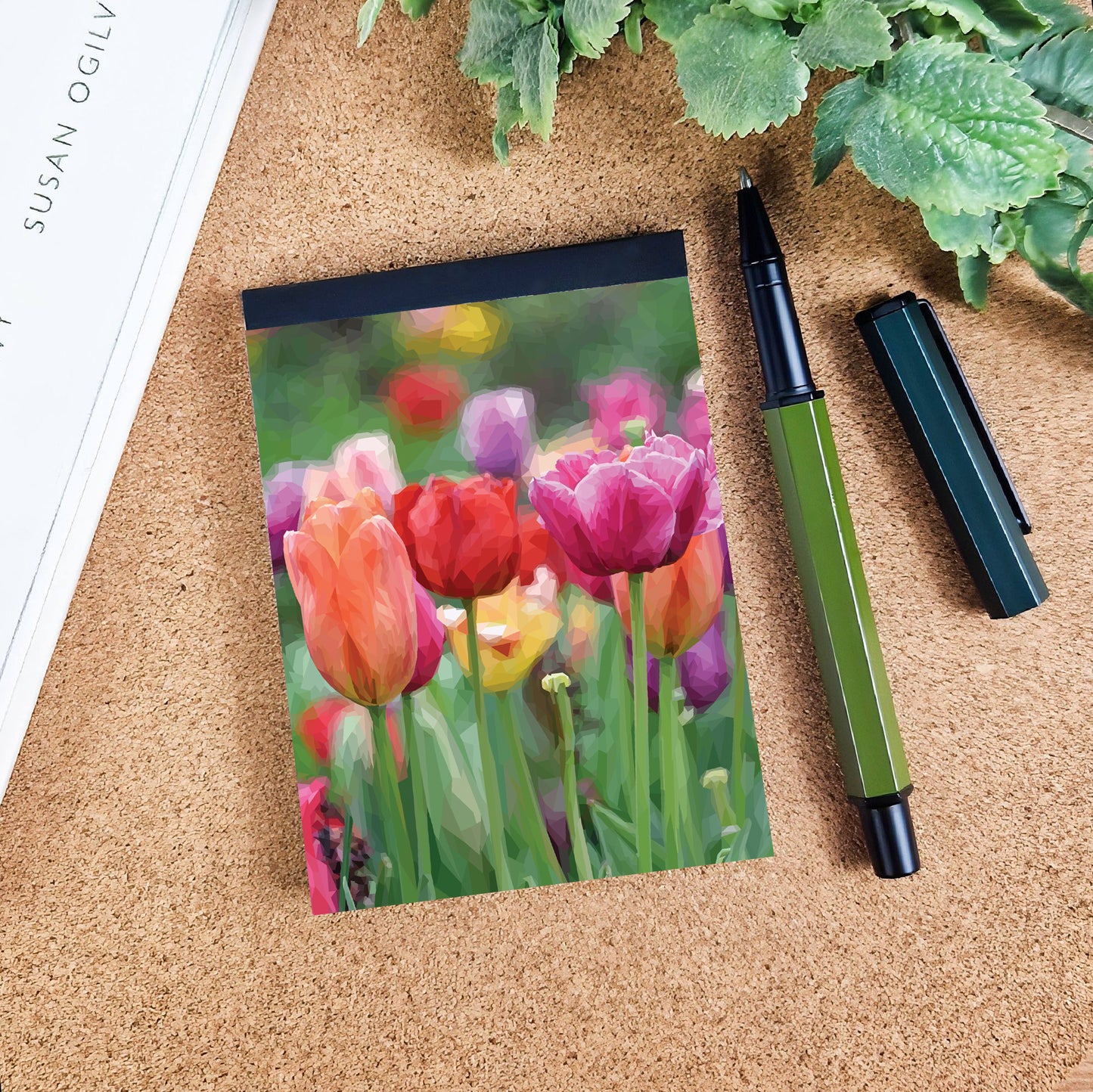 Tulip flower illustration | A7 mini notebook | Botanical