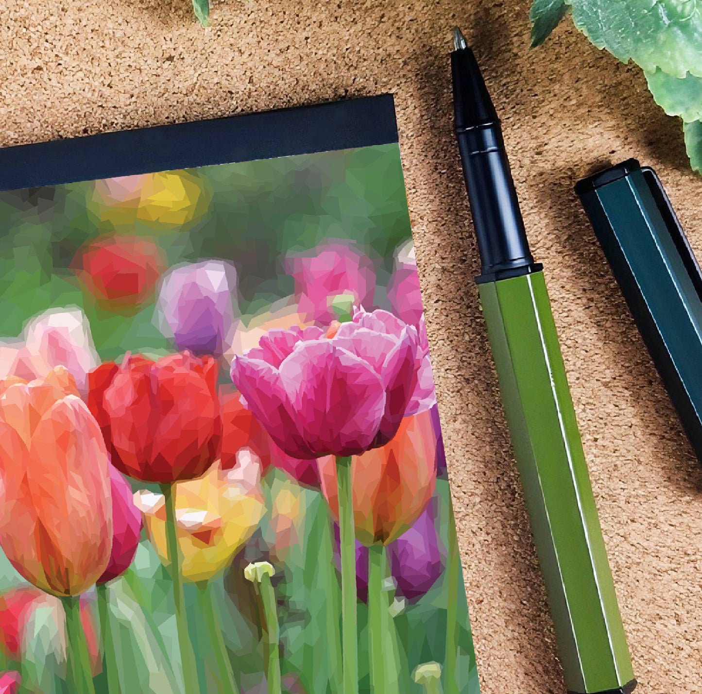 Tulip flower illustration | A7 mini notebook | Botanical