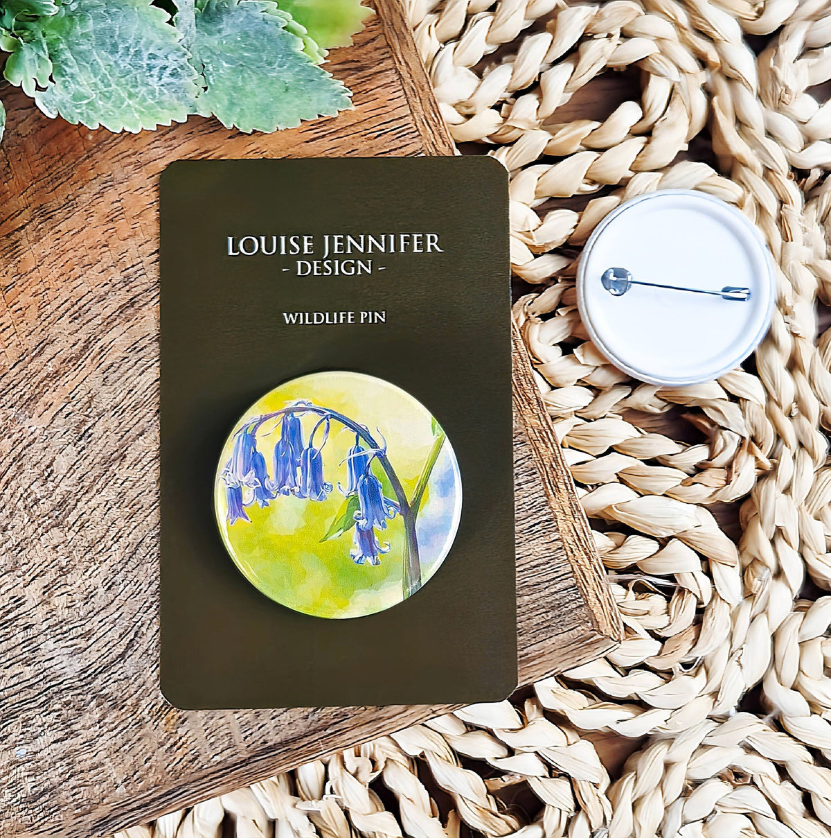 Snowdrop flower illustration | Mini pin badge | British wildflowers ...
