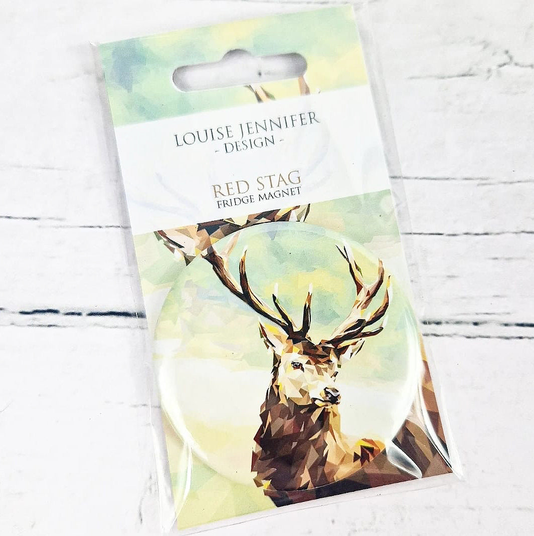 RED STAG magnet