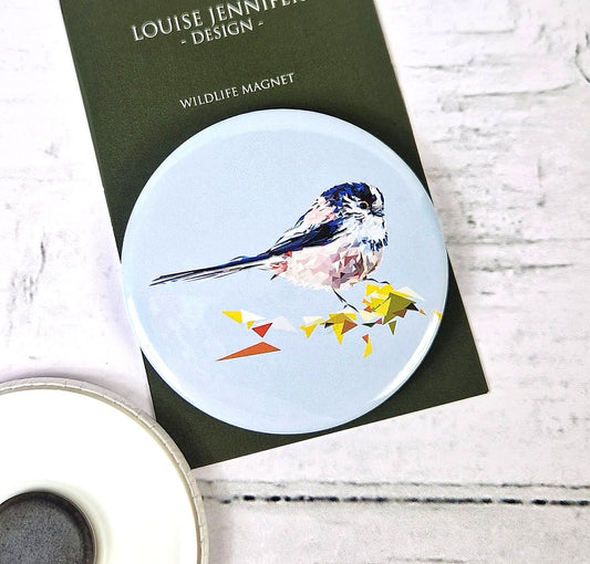 LONG-TAILED TIT magnet
