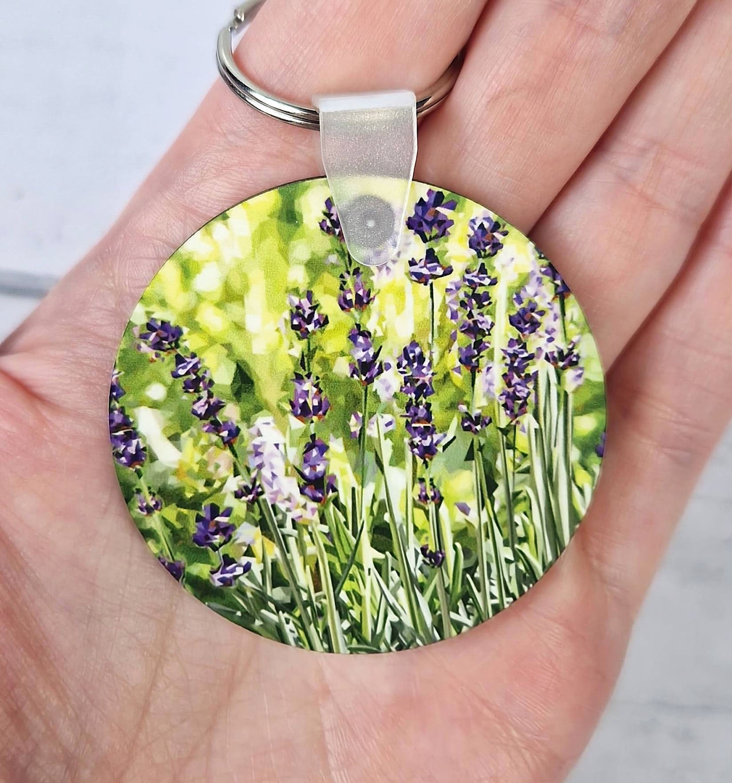 LAVENDER keyring