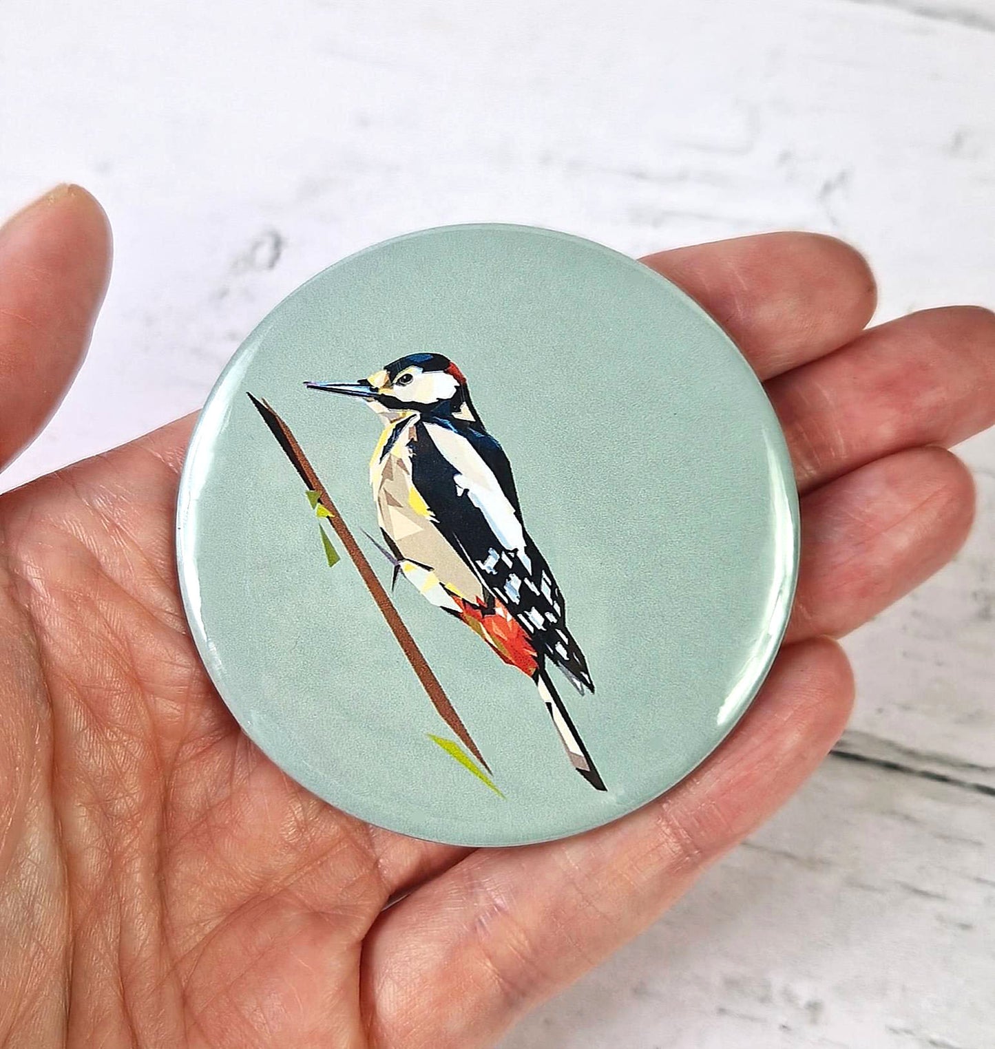 GREAT-SPOTTED WOODPECKER magnet