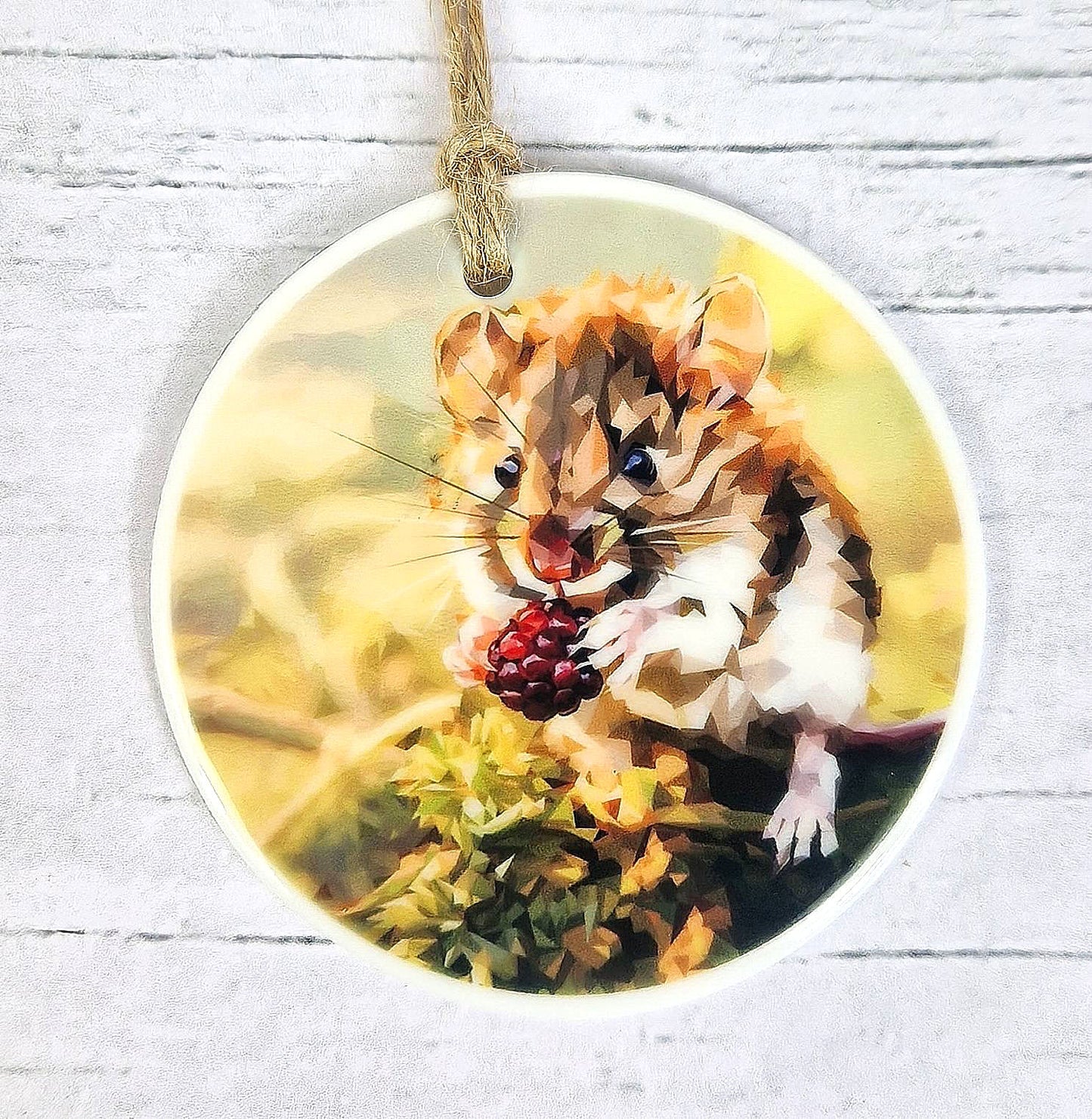 FIELD MOUSE ceramic decoration