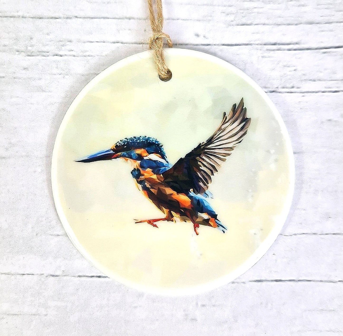 KINGFISHER ceramic decoration