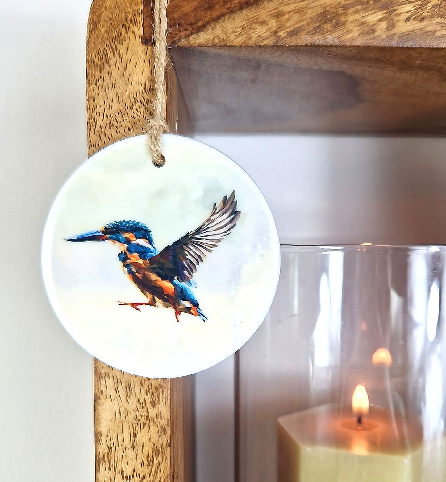 KINGFISHER ceramic decoration