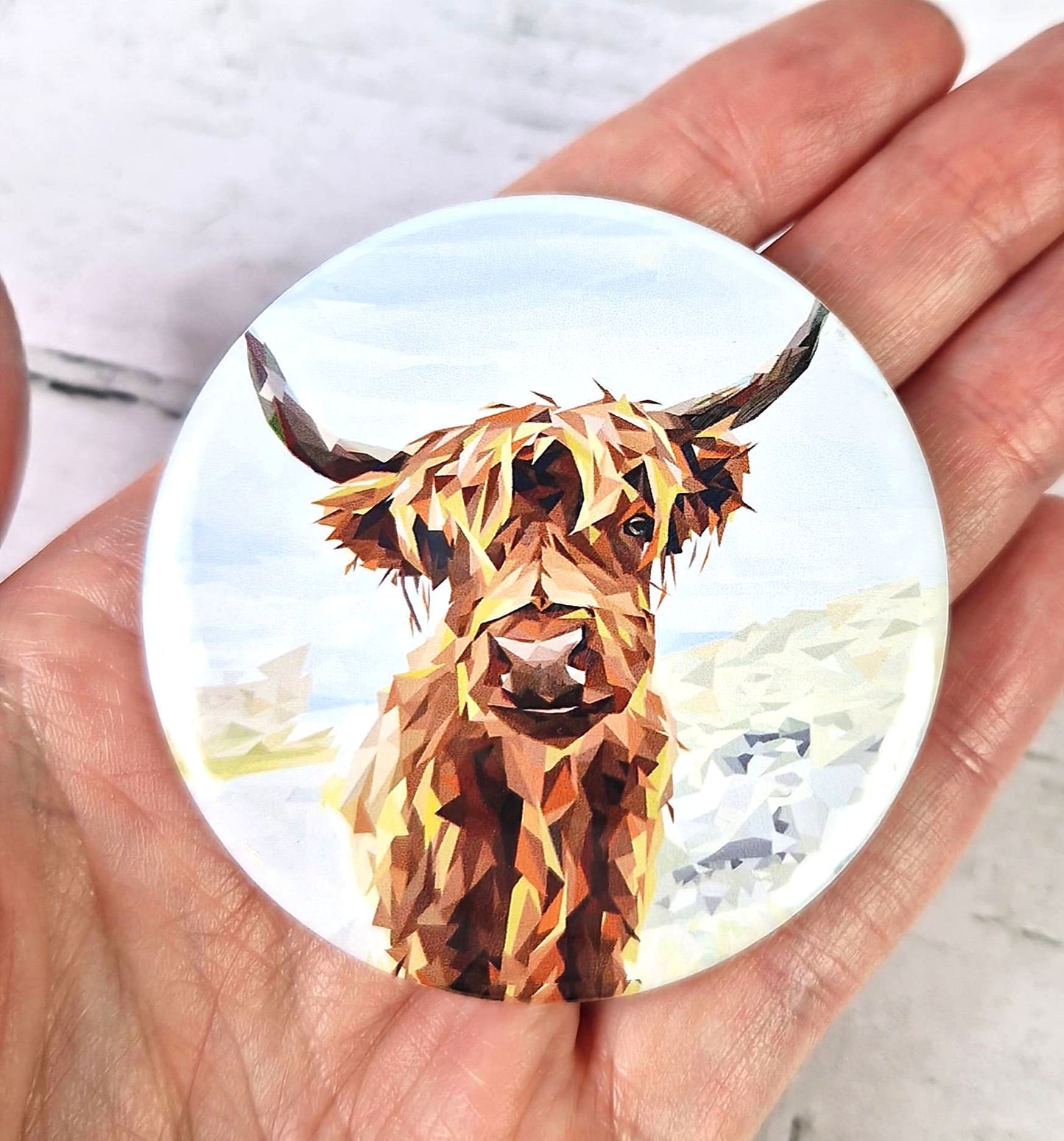 HIGHLAND COW magnet