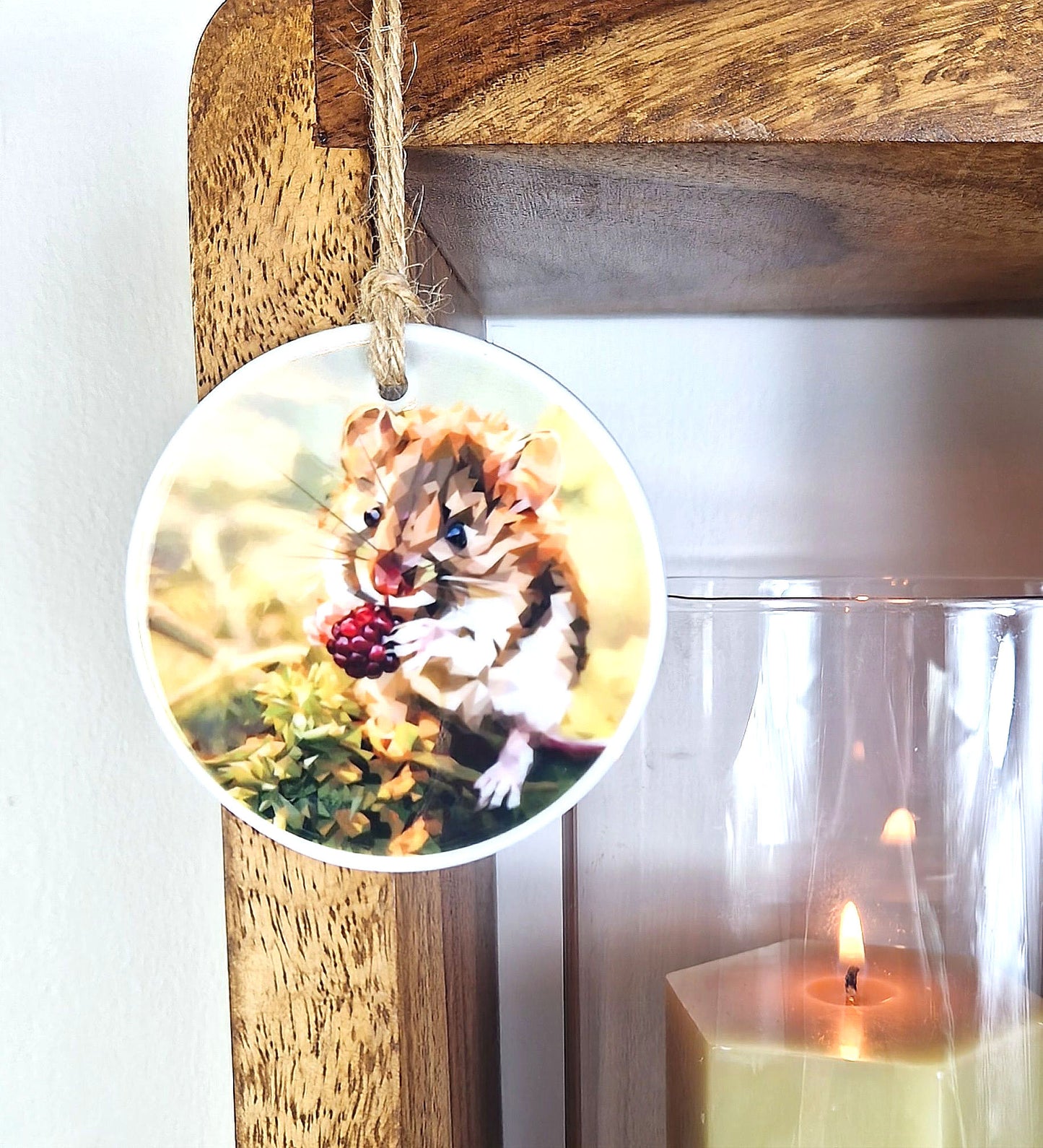 FIELD MOUSE ceramic decoration