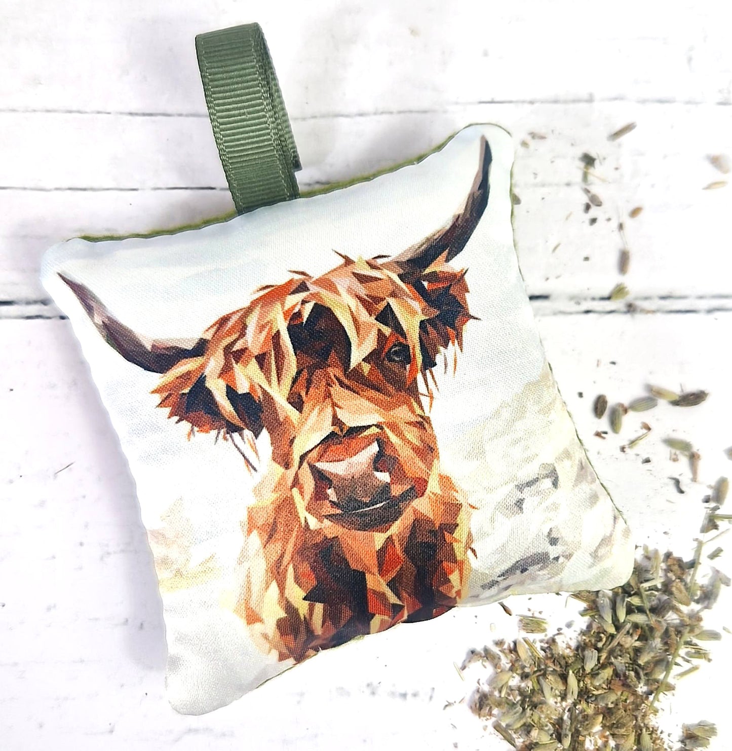 HIGHLAND COW lavender sachet *NEW