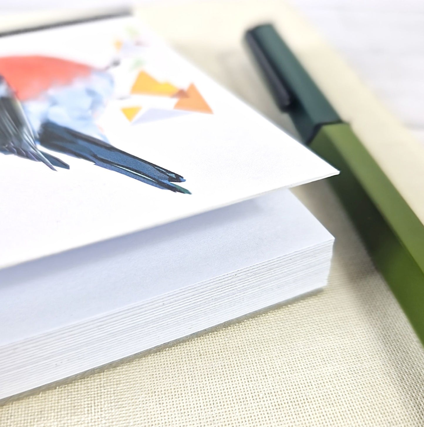BULLFINCH illustrated mini notebook