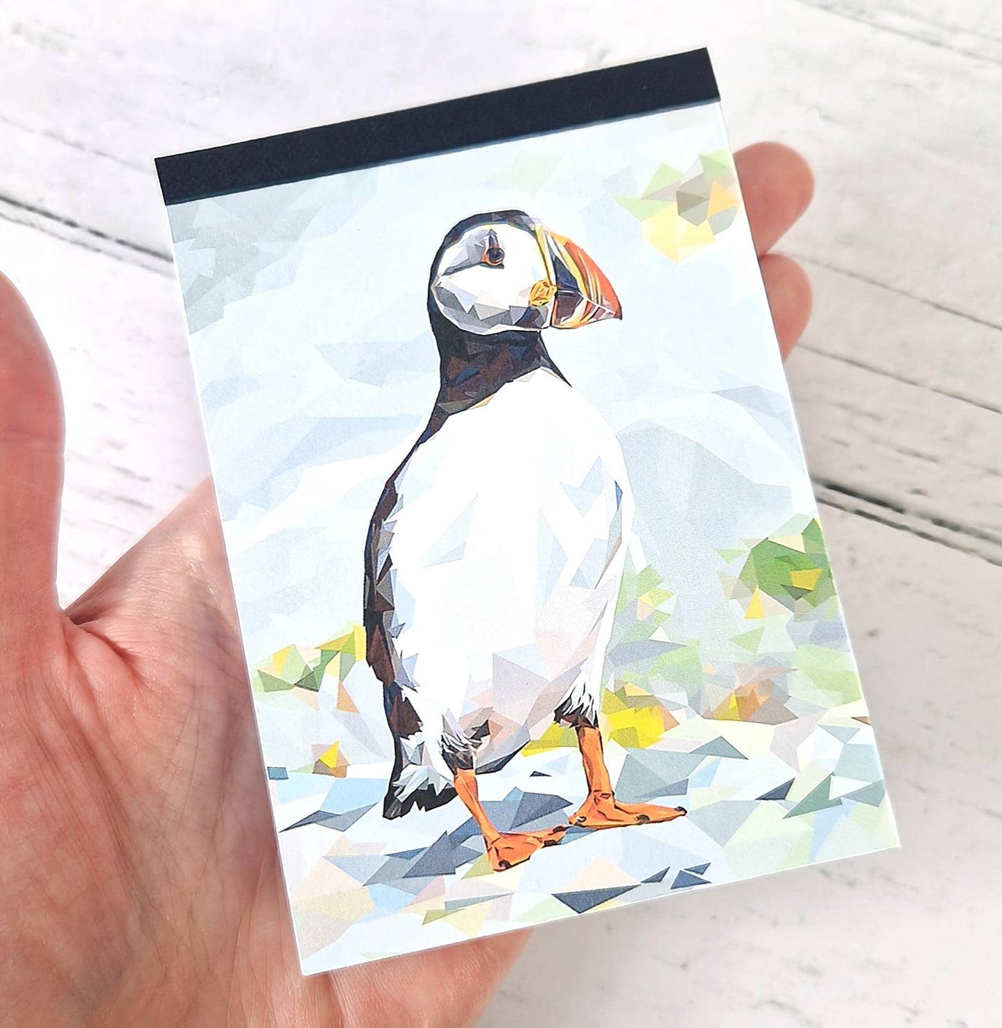 ATLANTIC PUFFIN illustrated mini notebook *NEW