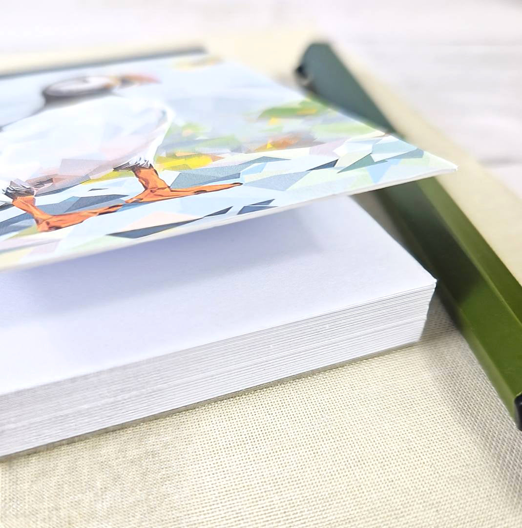 ATLANTIC PUFFIN illustrated mini notebook *NEW