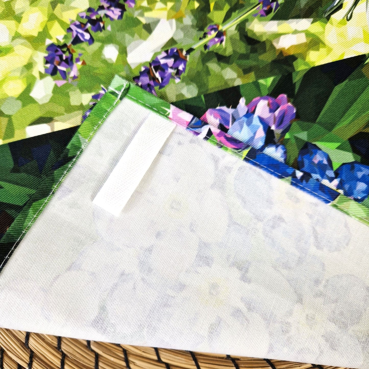 WILD FLOWERS cotton Tea Towel