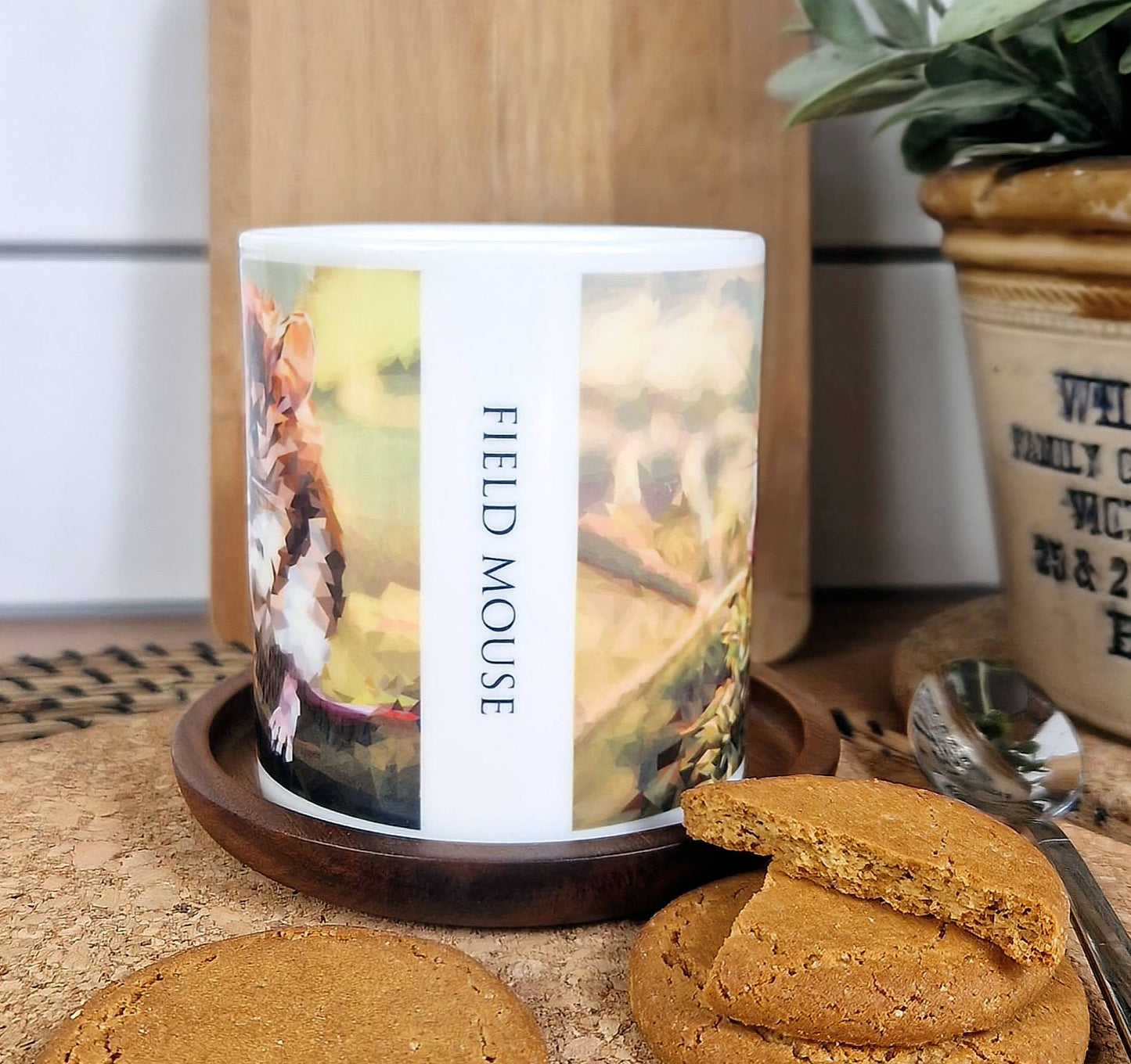 FIELD MOUSE illustrated mug