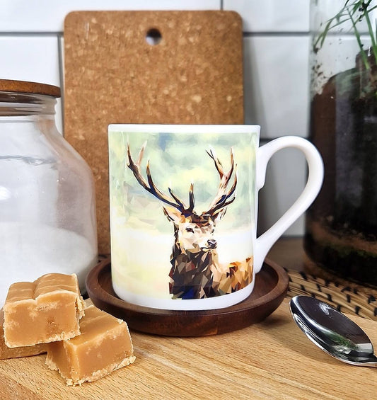 RED STAG illustrated mug *NEW