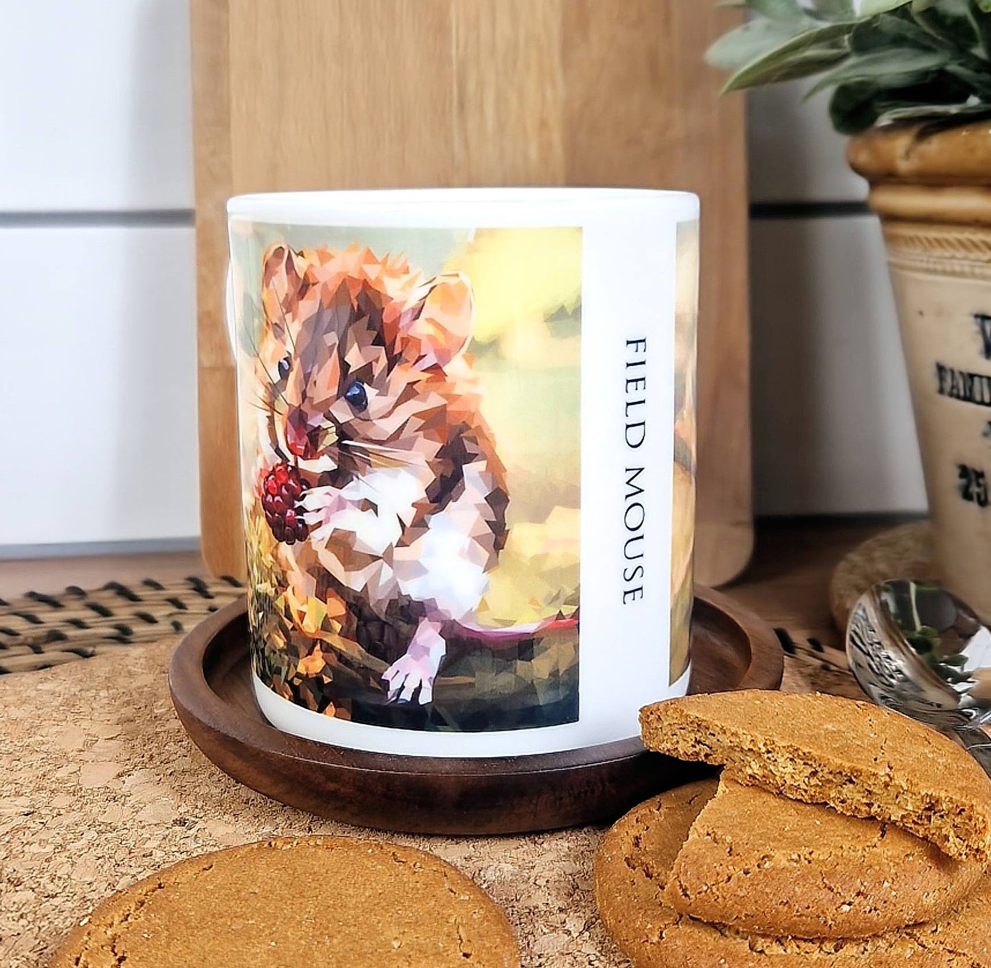 FIELD MOUSE illustrated mug