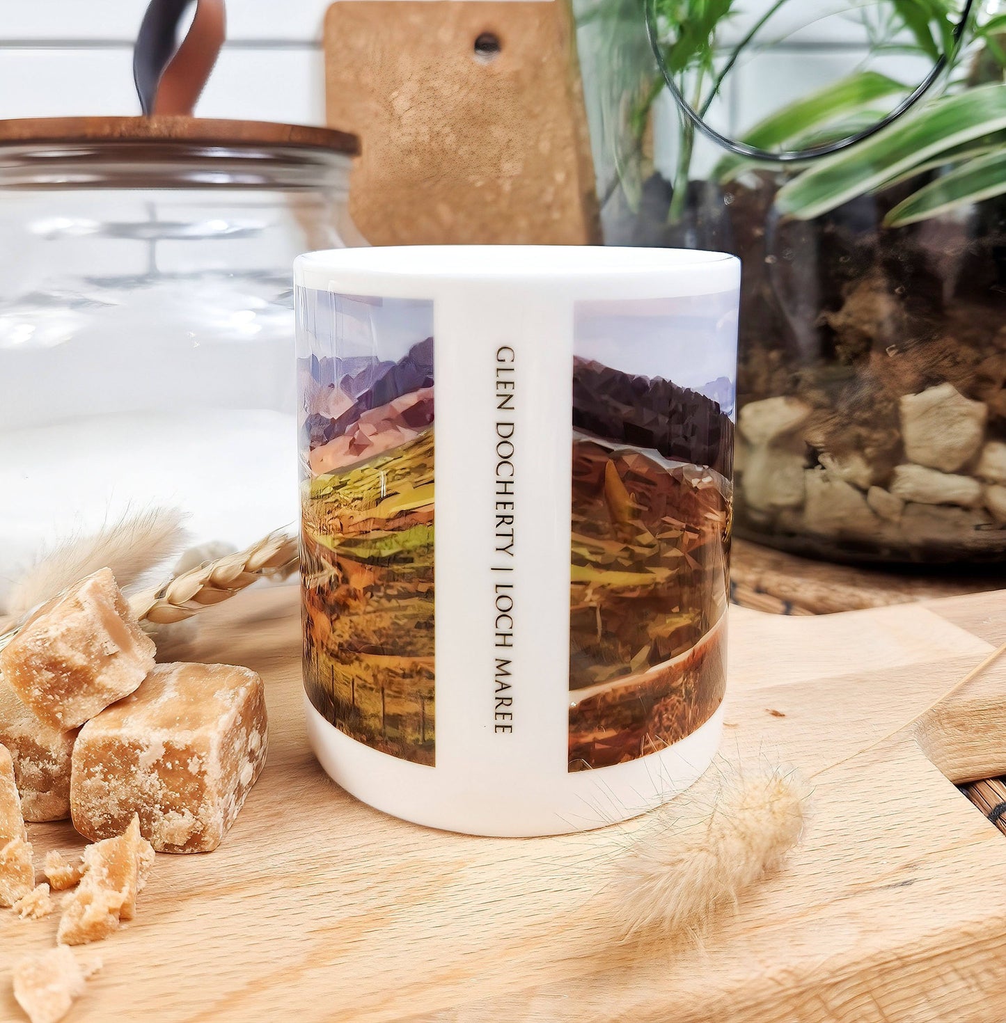Glen Docherty Viewpoint illustration | Bone China mug | Scottish *NEW