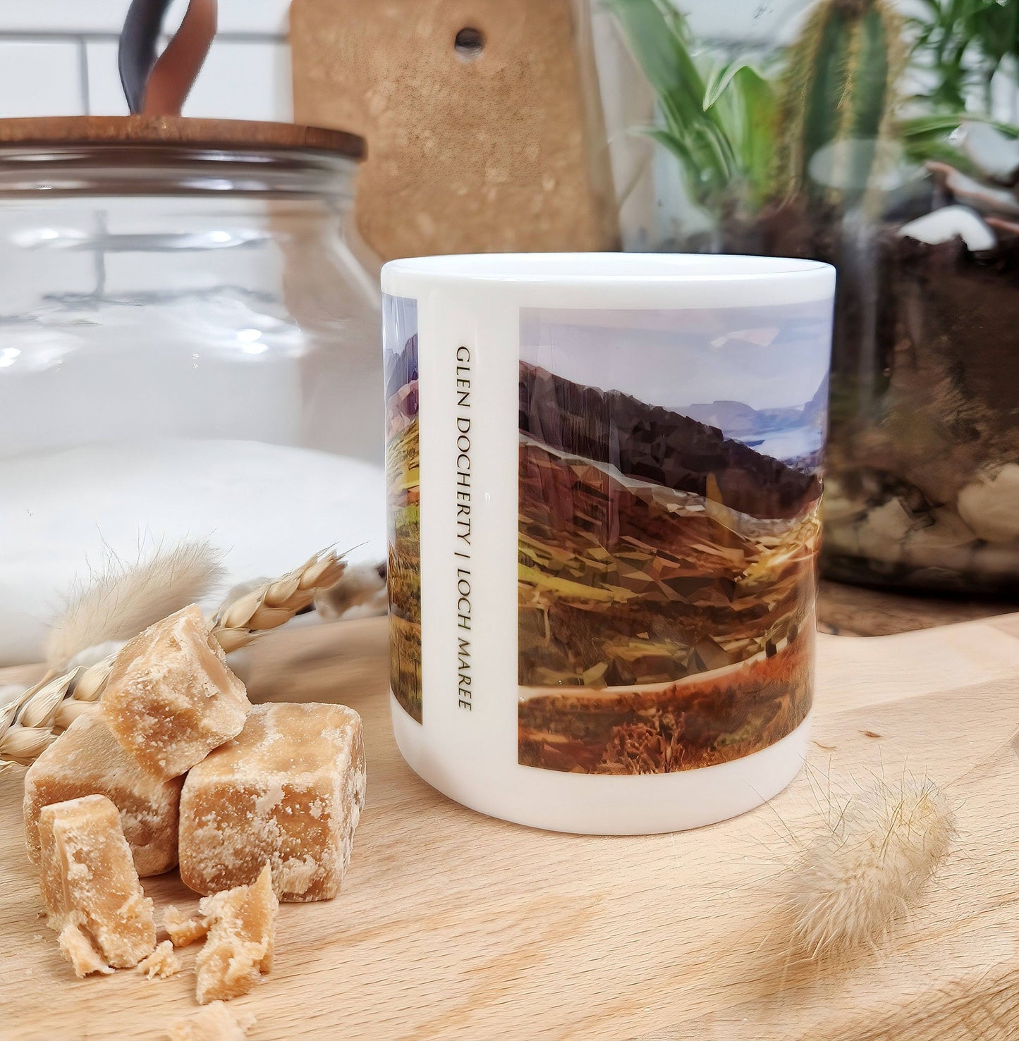 Glen Docherty Viewpoint illustration | Bone China mug | Scottish *NEW