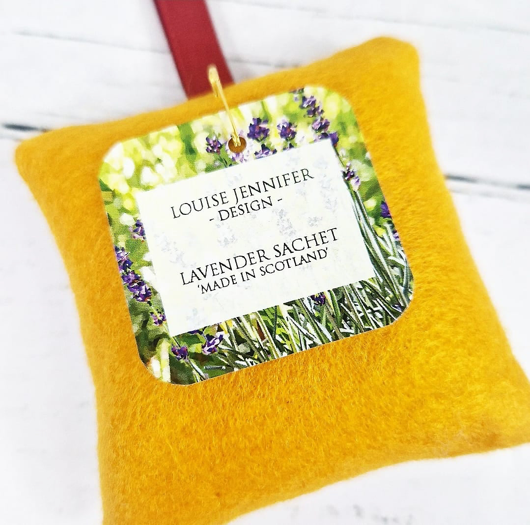 BUTTERFLIES OF BRITAIN lavender sachet