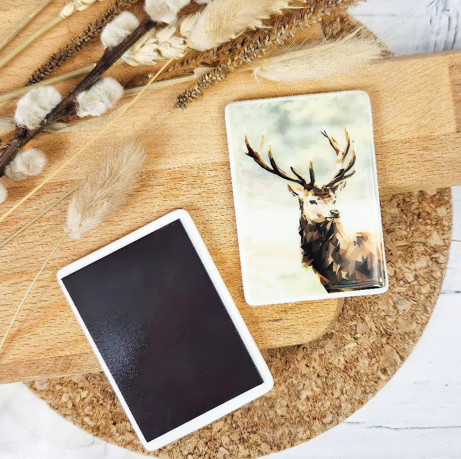RED STAG ceramic magnet