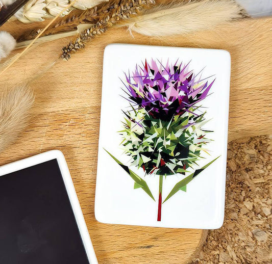 SPEAR THISTLE ceramic magnet