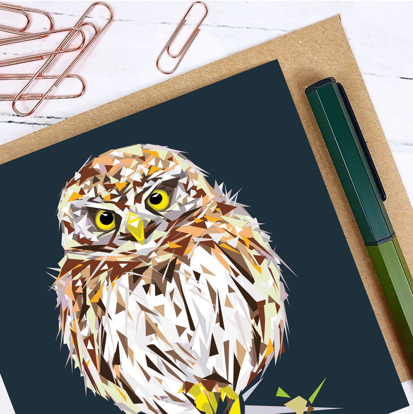 LITTLE OWL greeting card